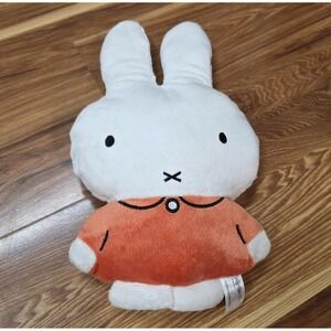 Miffy Nijntje Bunny Plush Pillow Orange Dress Stuffed Animal Toy Cute Rabbit